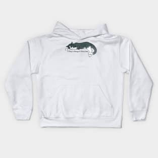 Napping Kitty Kids Hoodie